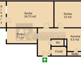 Eladó lakás Szeged 59 900 000 Ft