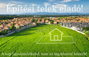 Eladó telek/földterület