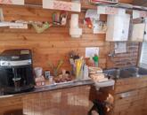 Jászszentandrás strandon teljes berendezéssel eladó kávézó/fagylaltozó