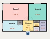 Eladó lakás Kiskunhalas 34 900 000 Ft