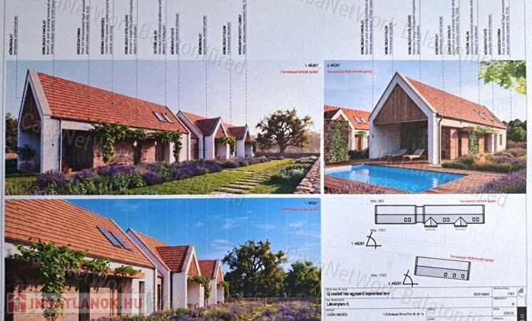 Káli-medencében (Kékkúton) új építésű CSALÁDI HÁZ eladó