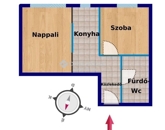 Kiadó lakás Szombathely 140 000 Ft