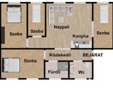 Kiadó lakás Budapest V. ker 600 000 Ft