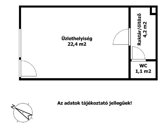 Kiadó iroda/üzlethelyiség Siófok 270 000 Ft