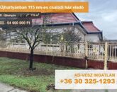 Eladó családi ház Újhartyán 54 900 000 Ft