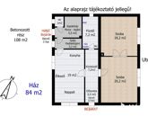 Eladó családi ház Öttevény 69 900 000 Ft