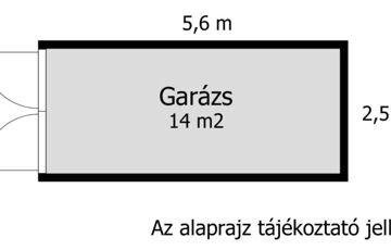 Eladó garázs