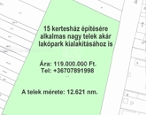 Eladó telek/földterület Hajdúnánás 119 000 000 Ft