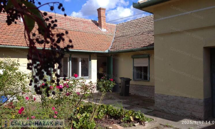 Tiszaföldváron eladó kertes családi ház!                                 