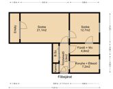 Kiadó lakás Nagykanizsa 110 000 Ft