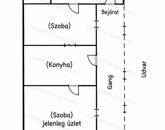Tarnaörs központjához közel 50 nm-es, 2 szobás parasztház eladó!