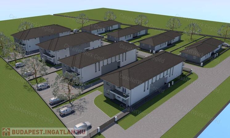 Új építésű társasházi lakások Újszászon!                                 