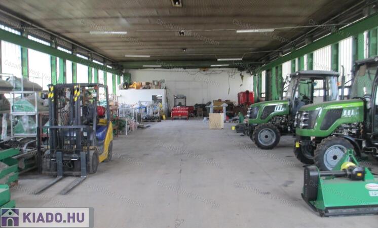 Veszprémi telephely/csarnok kiadó!                                 