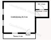 Heves központjában 29 nm-es üzlethelyiség eladó!