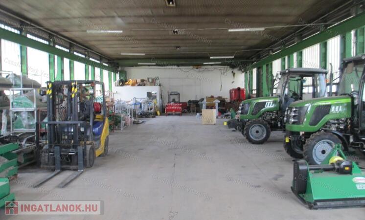 Veszprémi telephely/csarnok kiadó!
