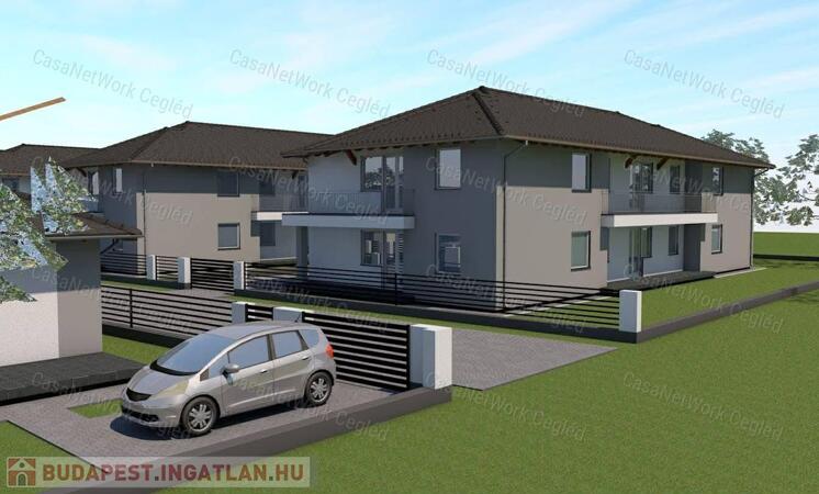 Új építésű társasházi lakások Újszászon!                                 