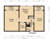 Kiadó lakás Nagykanizsa 110 000 Ft