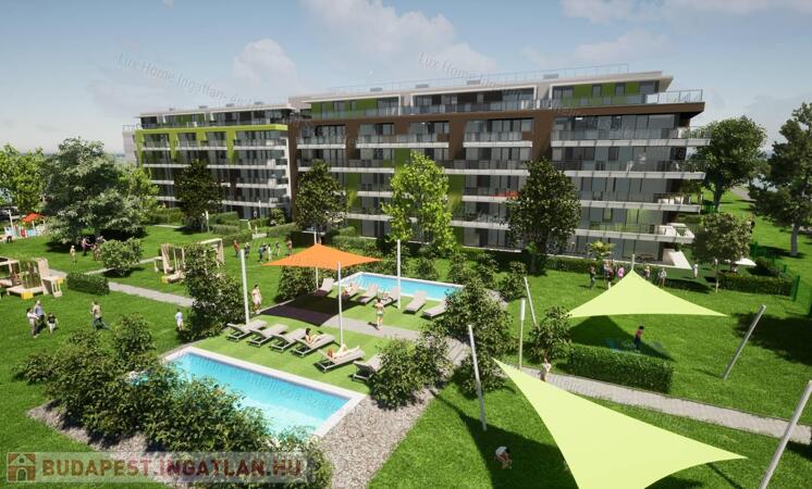 Eladó vízparti, panorámás újépítésű társasházi lakások!                                 