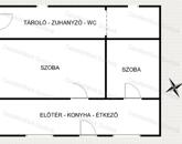 Eladó üdülőövezeti hétvégi ház, Tápiószentmárton