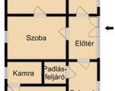 Szarvas külterületén, a Siratói-Szőlőkben eladó egy 70 nm-es tanya