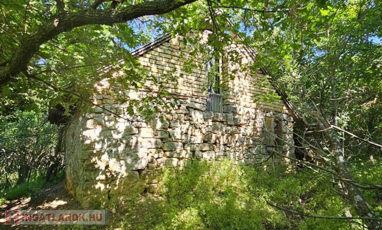 Balaton-felvidéken 6,3 ha birtok, 2 db romos épülettel