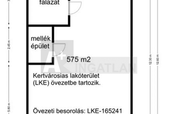 Eladó telek/földterület