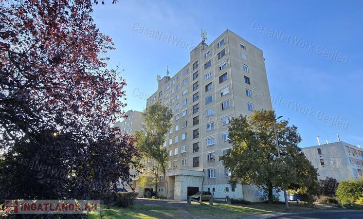 Cegléden a buszállomás mellett, 55 m²-es 2 szobás panellakás eladó!