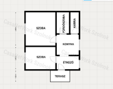 Eladó Martfűn egy 55m2-es központhoz közeli családi ház.