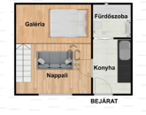 Eladó lakás Budapest VIII. ker 33 000 000 Ft