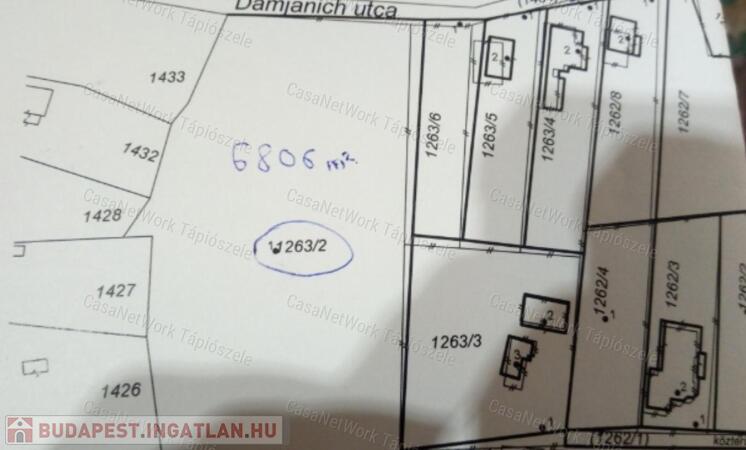 Eladó építési telek Tápiószelén                                 