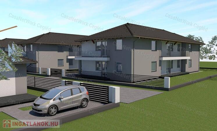 Új építésű társasházi lakások Újszászon!