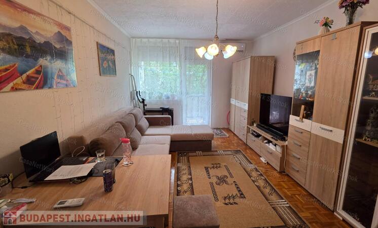 54 m2-es, 2 szobás 1. emeleti tégla építésű lakás                                 