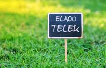 Eladó telek/földterület